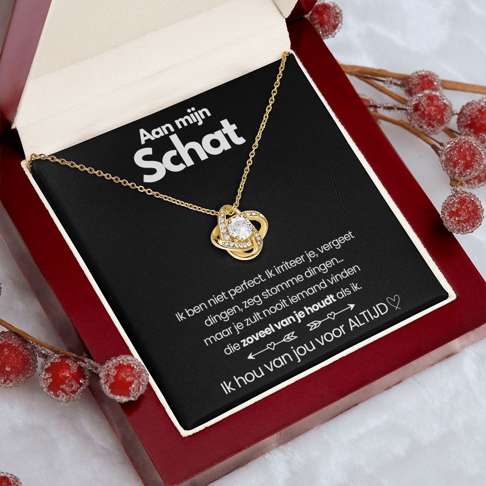 Love Knot Necklace - To My Treasure