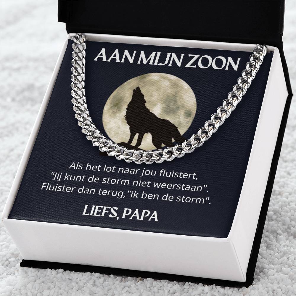 To My Son - Remember which son you are - Cuban Chain