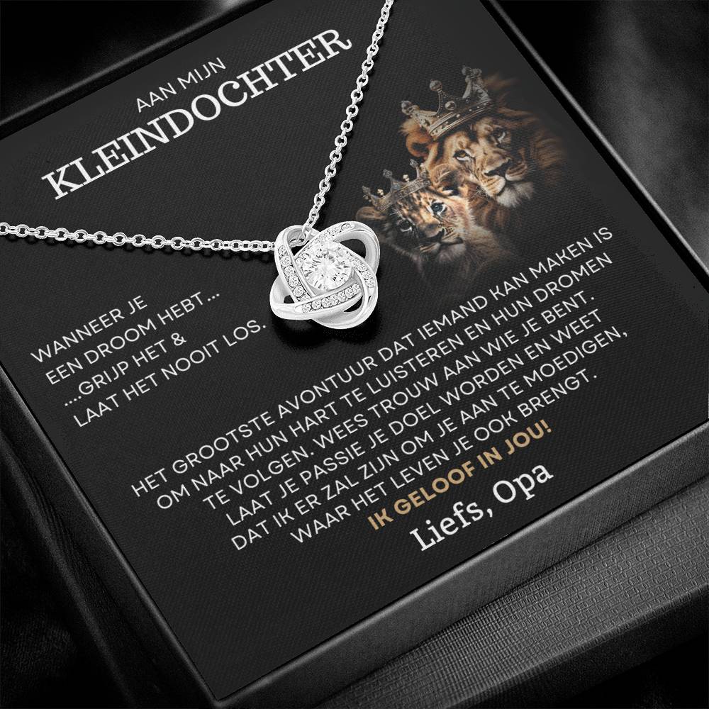 To My Granddaughter - Follow Your Dreams - Love Grandpa