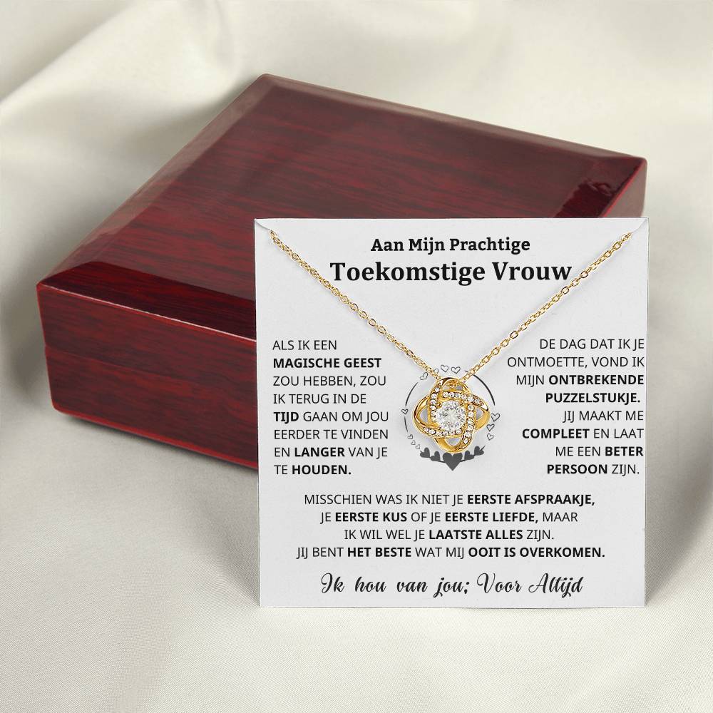 To My Future Wife - Love Knot Necklace