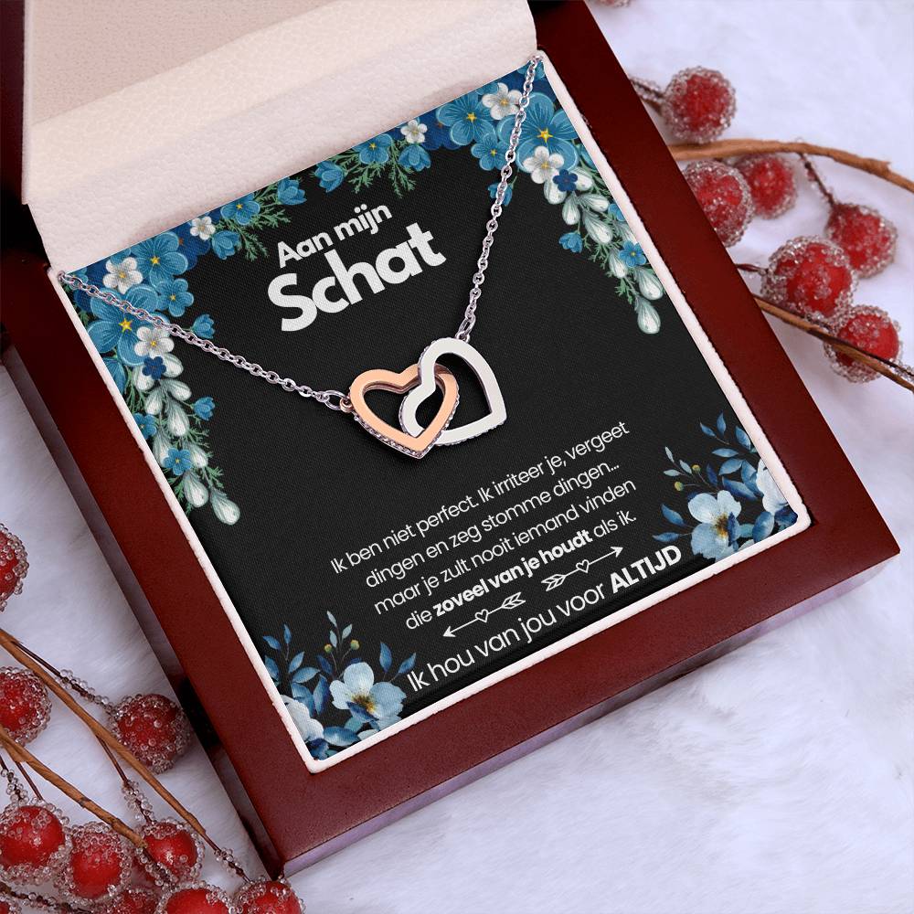 To My Darling - I Always Think of You - Heart Necklace