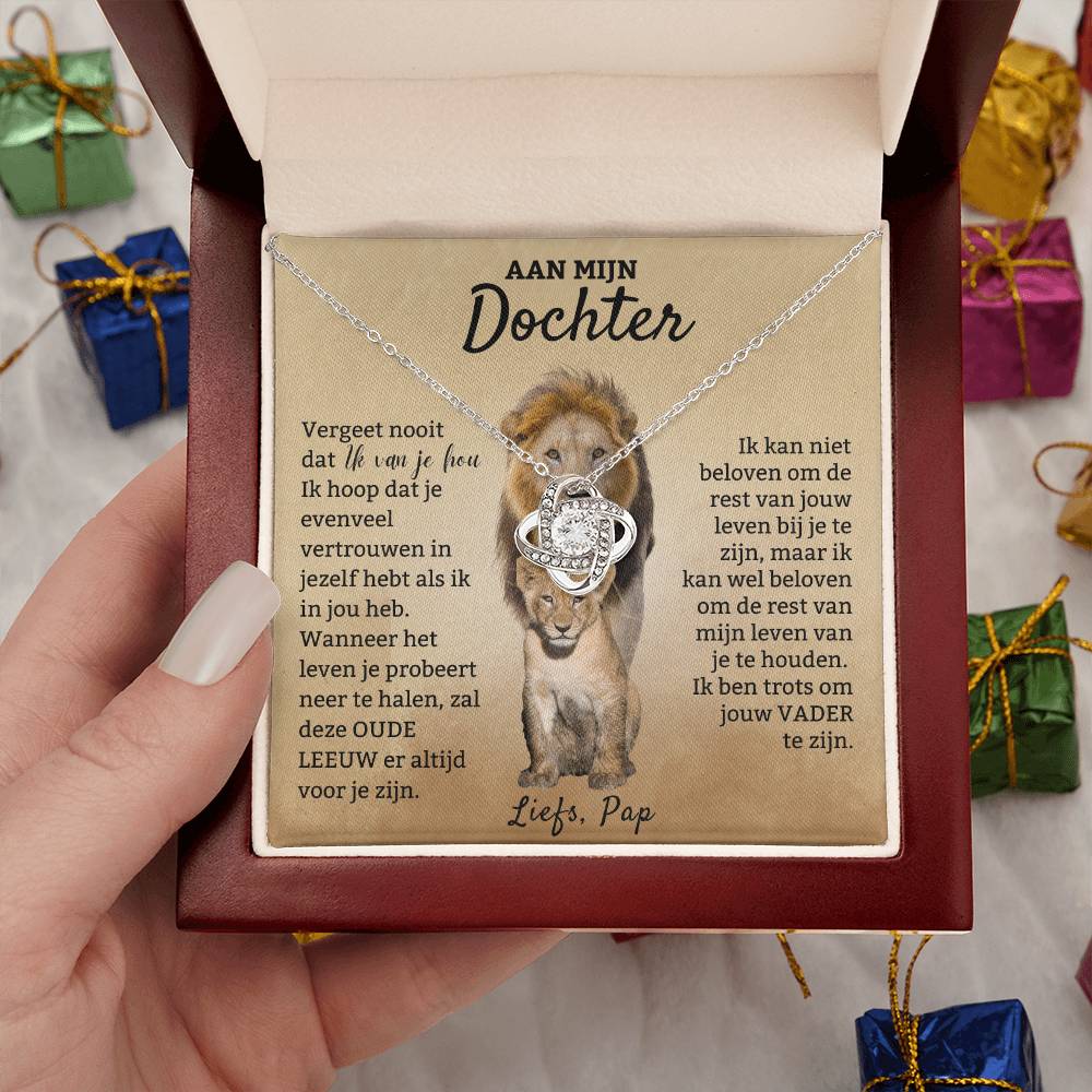 To My Daughter - Proud of You - Love Knot