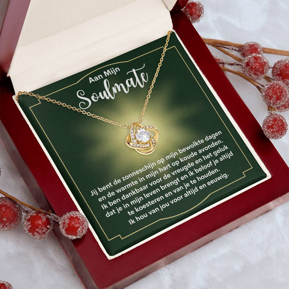 To My Soulmate - I Love You Forever and Always - Love Knot