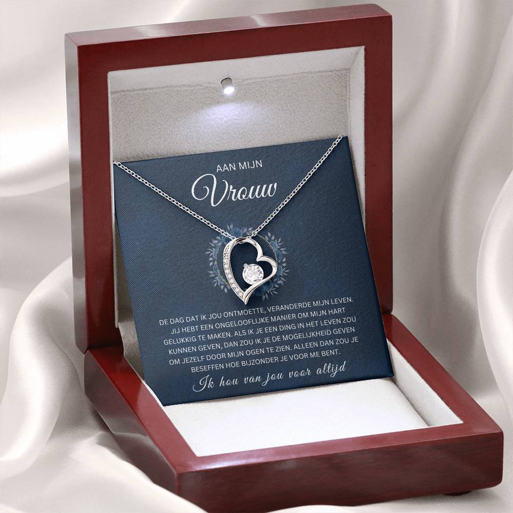 To My Wife - You Are Special - Heart Necklace