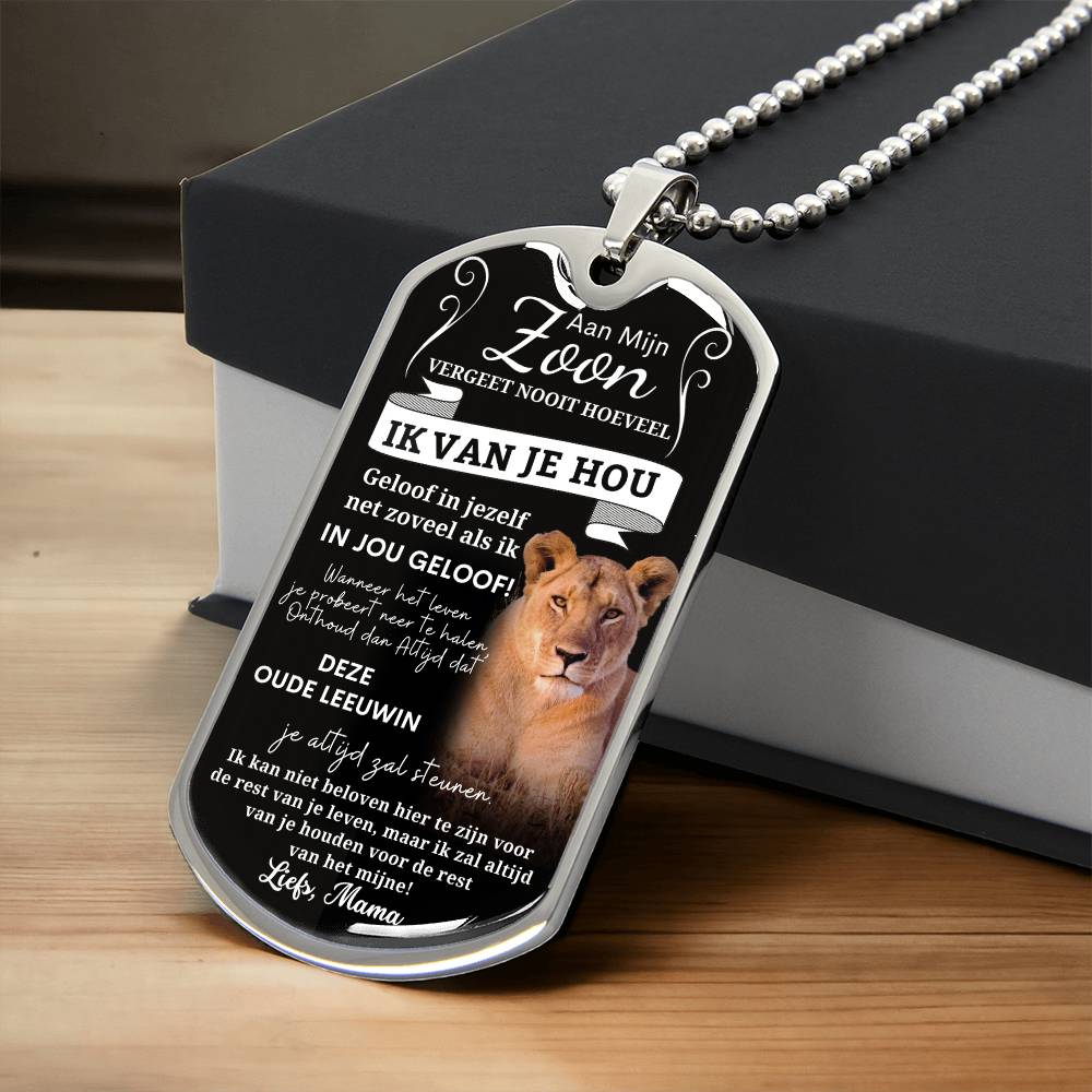 To My Son - Believe in Yourself - Love Mom