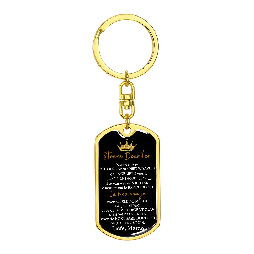 Keepsake for Daughter - For the Precious Daughter - Keychain